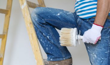 Εφαρμογή Αντιμουχλικής Βαφής σε Πατάρι Καταστήματος